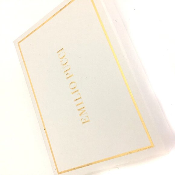 EMILIO PUCCI Logo Print Leather Card Case /1F7316 - Picture 8 of 8